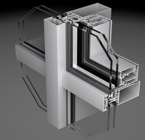 стоечно-ригельная система LorenzoLine 50F 