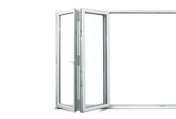 складные двери гармошка в алюминии